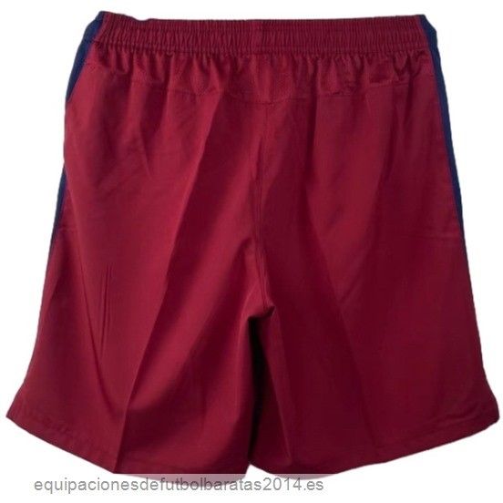 Nuevo 1ª Pantalones Barcelona Retro 2015 2016 Rojo Baratas